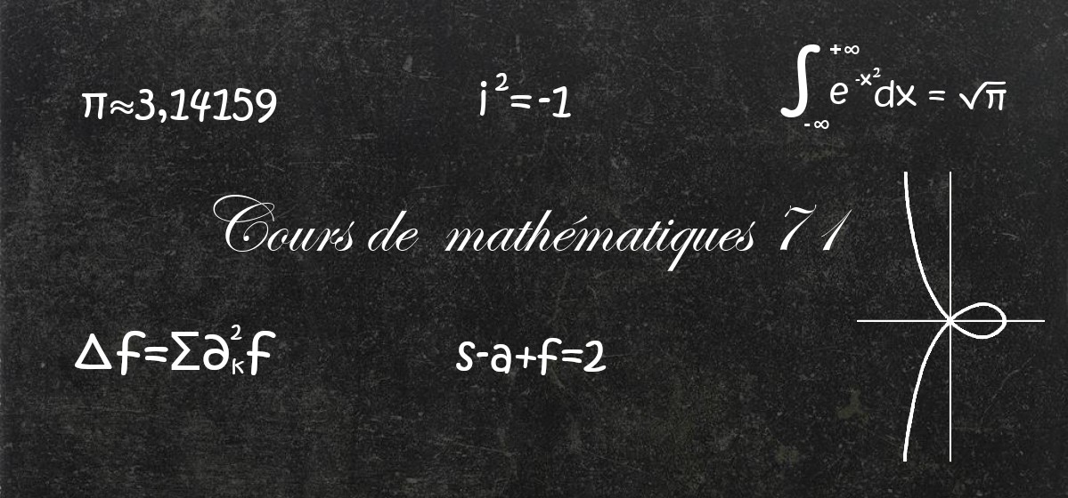 Cours particuliers de mathématiques dans la région du Creusot et sur Dijon